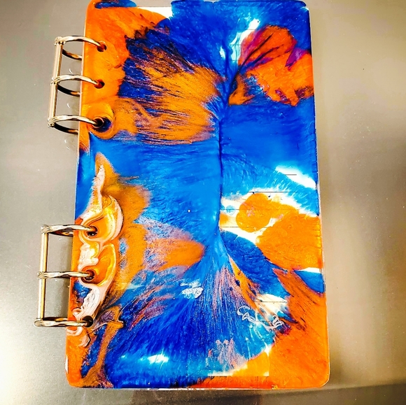 Medium Handmade Resin Notebook/Journal - Picture 6 of 6